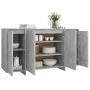 Aparador de madera contrachapada gris hormigón 135x41x75 cm von , Sideboards - Ref: Foro24-809597, Preis: 157,65 €, Rabatt: %