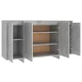 Aparador de madera contrachapada gris hormigón 135x41x75 cm von , Sideboards - Ref: Foro24-809597, Preis: 157,65 €, Rabatt: %