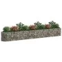 Arriate de gaviones de hierro galvanizado 400x50x50 cm by , Pots and planters - Ref: Foro24-152028, Price: 147,24 €, Discount: %