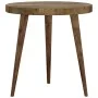 Juego de mesitas auxiliares 3 piezas MDF y hierro marrón oscuro by , Side tables - Ref: Foro24-286094, Price: 95,26 €, Discou...