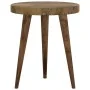 Juego de mesitas auxiliares 3 piezas MDF y hierro marrón oscuro by , Side tables - Ref: Foro24-286094, Price: 95,26 €, Discou...