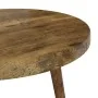 Juego de mesitas auxiliares 3 piezas MDF y hierro marrón oscuro by , Side tables - Ref: Foro24-286094, Price: 95,26 €, Discou...