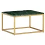 Mesa de centro piedra real textura de mármol verde 60x60x35 cm by , Coffee table - Ref: Foro24-286440, Price: 132,00 €, Disco...