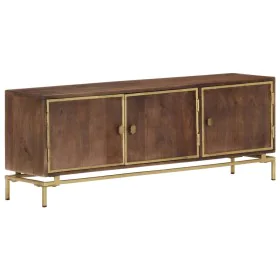 Mueble de TV de madera maciza de mango 120x30x46 cm von , TV-Möbel - Ref: Foro24-287756, Preis: 219,48 €, Rabatt: %