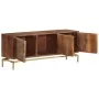 Mueble de TV de madera maciza de mango 120x30x46 cm von , TV-Möbel - Ref: Foro24-287756, Preis: 207,29 €, Rabatt: %