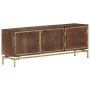 Mueble de TV de madera maciza de mango 120x30x46 cm von , TV-Möbel - Ref: Foro24-287756, Preis: 207,29 €, Rabatt: %