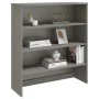 Aparador superior HAMAR pino macizo gris claro 90x30x100 cm by , Sideboards - Ref: Foro24-340435, Price: 95,28 €, Discount: %