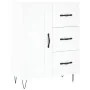Aparador de madera de ingeniería blanco 69,5x34x90 cm de , Aparadores - Ref: Foro24-830252, Precio: 92,25 €, Descuento: %
