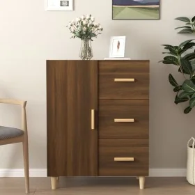 Aparador de madera de ingeniería marrón roble 69,5x34x90 cm von , Sideboards - Ref: Foro24-817353, Preis: 83,57 €, Rabatt: %
