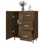 Aparador de madera de ingeniería marrón roble 69,5x34x90 cm von , Sideboards - Ref: Foro24-817353, Preis: 83,55 €, Rabatt: %