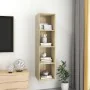 Mueble TV pared contrachapada color roble Sonoma 37x37x142,5 cm de , Muebles TV - Ref: Foro24-805492, Precio: 60,45 €, Descue...