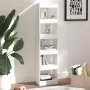 Estantería/divisor de espacios blanco 40x30x166 cm by , Bookcases and shelves - Ref: Foro24-811628, Price: 70,72 €, Discount: %