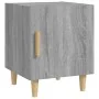 Mesita de noche madera contrachapada gris Sonoma de , Mesitas de noche - Ref: Foro24-817311, Precio: 38,30 €, Descuento: %