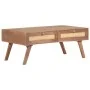 Mesa de centro de madera maciza de mango 100x60x40 cm by , Coffee table - Ref: Foro24-323599, Price: 157,87 €, Discount: %