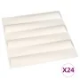 Paneles de pared 3D 24 unidades 0,5x0,5 m 6 m² by , Wall covering - Ref: Foro24-146292, Price: 66,66 €, Discount: %