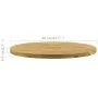 Superficie de mesa redonda madera maciza de roble 44 mm 800 mm von , Tischplatten - Ref: Foro24-245996, Preis: 225,30 €, Raba...