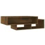 Mesa de centro madera contrachapada roble ahumado 105x55x32 cm de , Mesas de centro - Ref: Foro24-815981, Precio: 62,07 €, De...