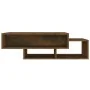 Mesa de centro madera contrachapada roble ahumado 105x55x32 cm de , Mesas de centro - Ref: Foro24-815981, Precio: 62,07 €, De...