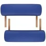 Mesa camilla de masaje de madera plegable de tres cuerpos azules by , massage tables - Ref: Foro24-110079, Price: 157,52 €, D...