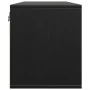 Armarios de pared 2 uds madera maciza pino negro 45x30x35 cm by , Shelves and shelves - Ref: Foro24-813444, Price: 84,01 €, D...