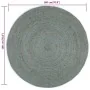 Alfombra de yute tejida a mano redonda verde oliva 180 cm de , Alfombras - Ref: Foro24-343599, Precio: 115,10 €, Descuento: %