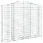 Cestas gaviones 11 uds forma de arco hierro 200x30x160/180 cm by , Pots and planters - Ref: Foro24-3145502, Price: 1,00 €, Di...