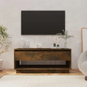 Mueble de TV madera de ingeniería roble ahumado 102x41x44 cm by , TV Furniture - Ref: Foro24-812972, Price: 54,91 €, Discount: %