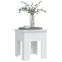 Mesa de centro madera de ingeniería blanca 40x40x42 cm by , Coffee table - Ref: Foro24-810244, Price: 26,16 €, Discount: %