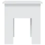 Mesa de centro madera de ingeniería blanca 40x40x42 cm by , Coffee table - Ref: Foro24-810244, Price: 26,16 €, Discount: %