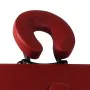Mesa plegable masaje y accesorios 2 zonas aluminio rojo by , massage tables - Ref: Foro24-110087, Price: 142,16 €, Discount: %