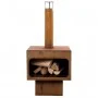 RedFire Chimenea Jersey XL acero óxido 81077 von , Kamine - Ref: Foro24-411819, Preis: 239,69 €, Rabatt: %