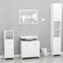 Conjunto de muebles de baño madera contrachapada blanco von , Badezimmermöbel - Ref: Foro24-802579, Preis: 70,87 €, Rabatt: %