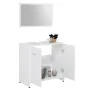 Conjunto de muebles de baño madera contrachapada blanco von , Badezimmermöbel - Ref: Foro24-802579, Preis: 70,87 €, Rabatt: %