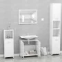 Conjunto de muebles de baño madera contrachapada blanco von , Badezimmermöbel - Ref: Foro24-802579, Preis: 70,87 €, Rabatt: %