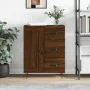 Aparador de madera de ingeniería marrón roble 69,5x34x90 cm von , Sideboards - Ref: Foro24-830259, Preis: 93,12 €, Rabatt: %