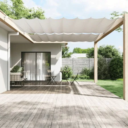 Toldo vertical blanco 300x360 cm tela oxford by , Umbrellas - Ref: Foro24-148193, Price: 34,59 €, Discount: %
