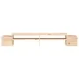 Soporte para monitor madera maciza de pino 100x27,5x15 cm de , Bases y elevadores para ordenadores - Ref: Foro24-813969, Prec...