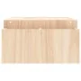 Soporte para monitor madera maciza de pino 100x27,5x15 cm de , Bases y elevadores para ordenadores - Ref: Foro24-813969, Prec...