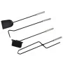 HI Juego de utensilios para chimenea 5 piezas plateado 23x15x52 cm by , fireplace tools - Ref: Foro24-435307, Price: 37,64 €,...