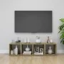 Muebles TV 4 uds contrachapada blanco y roble Sonoma 37x35x37cm by , TV Furniture - Ref: Foro24-805515, Price: 61,13 €, Disco...