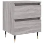 Mesita de noche madera de ingeniería gris Sonoma 40x35x50 cm von , Nachttische - Ref: Foro24-826872, Preis: 48,80 €, Rabatt: %