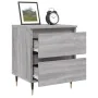 Mesita de noche madera de ingeniería gris Sonoma 40x35x50 cm von , Nachttische - Ref: Foro24-826872, Preis: 48,80 €, Rabatt: %