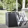 Capi Jardinera cuadrada Urban Smooth negra 30x30x30 cm KBL902 by , Pots and planters - Ref: Foro24-424341, Price: 54,75 €, Di...