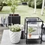 Capi Jardinera cuadrada Urban Smooth negra 30x30x30 cm KBL902 by , Pots and planters - Ref: Foro24-424341, Price: 54,75 €, Di...