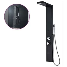 Sistema de panel de ducha aluminio negro mate von , Strahldüsen für Badewannen und Duschen - Ref: Foro24-142373, Preis: 173,3...