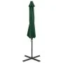 Sombrilla de jardín voladiza con palo y luces LED verde 300 cm von , Sonnenschirme - Ref: Foro24-312329, Preis: 188,31 €, Rab...