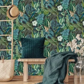 DUTCH WALLCOVERINGS Papel de pared amazonas multicolor by , Painted paper - Ref: Foro24-437377, Price: 30,30 €, Discount: %
