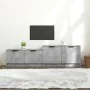 Mueble de TV madera contrachapada gris hormigón 158,5x36x45 cm by , TV Furniture - Ref: Foro24-811488, Price: 89,64 €, Discou...