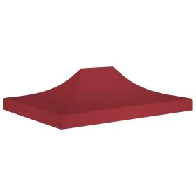 Techo de carpa para celebraciones burdeos 4,5x3 m 270 g/m² by , Covers for tents and gazebos - Ref: Foro24-315370, Price: 46,...