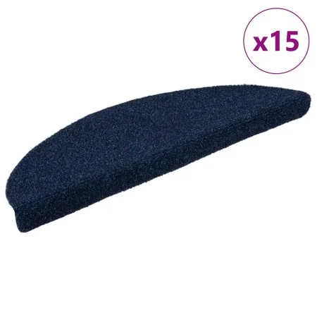 Alfombrilla autoadhesiva escalera 15 uds 65x21x4 cm azul marino von , Treppenmatten - Ref: Foro24-322357, Preis: 47,14 €, Rab...